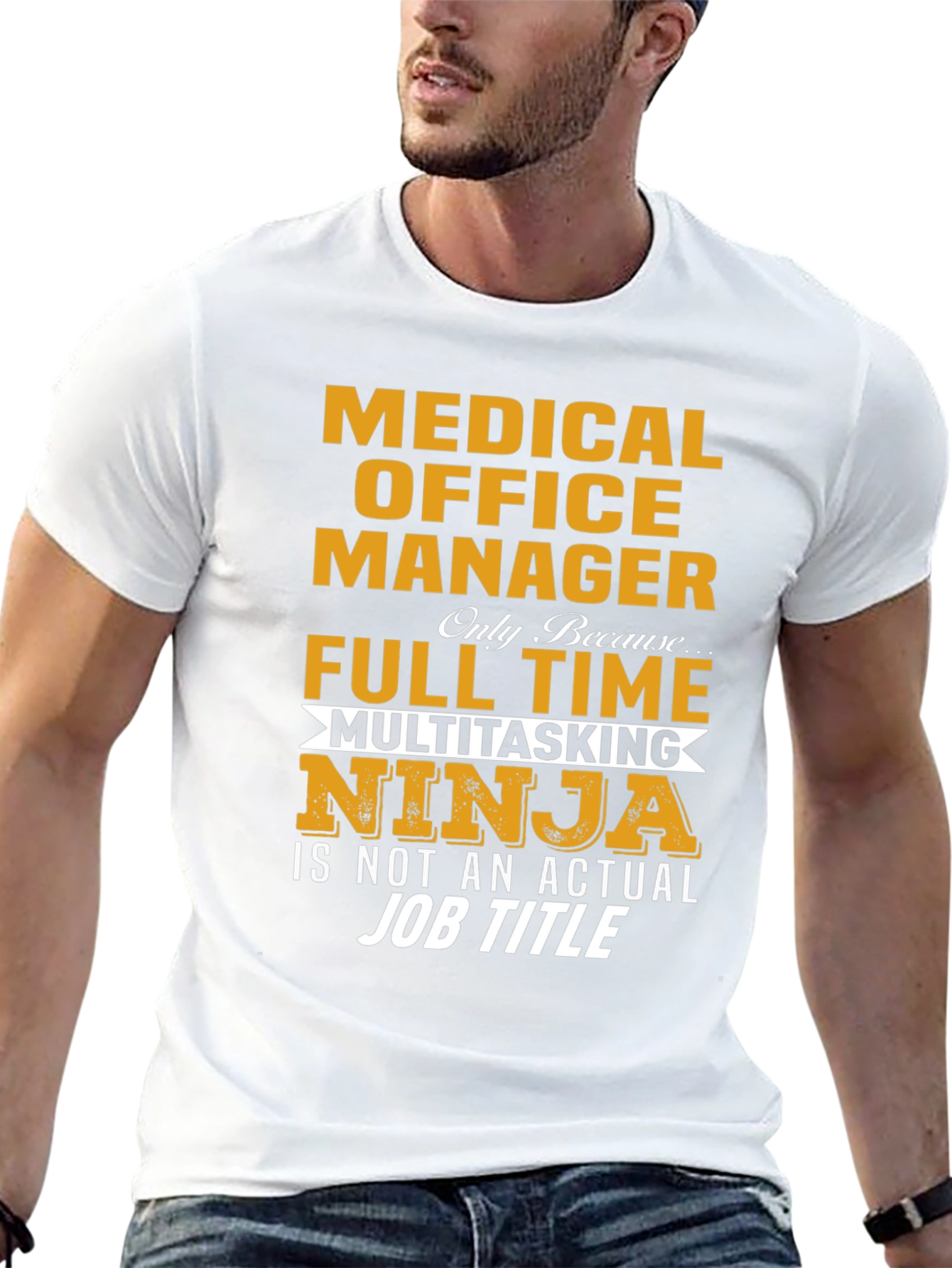 Medical Office Manager Ninja Graphic Tee