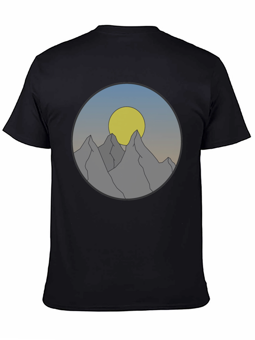 Mountain Sunset Graphic Tee - Adventure Awaits!