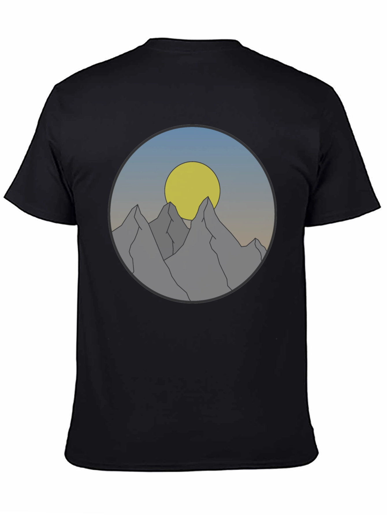 Mountain Sunset Graphic Tee - Adventure Awaits!