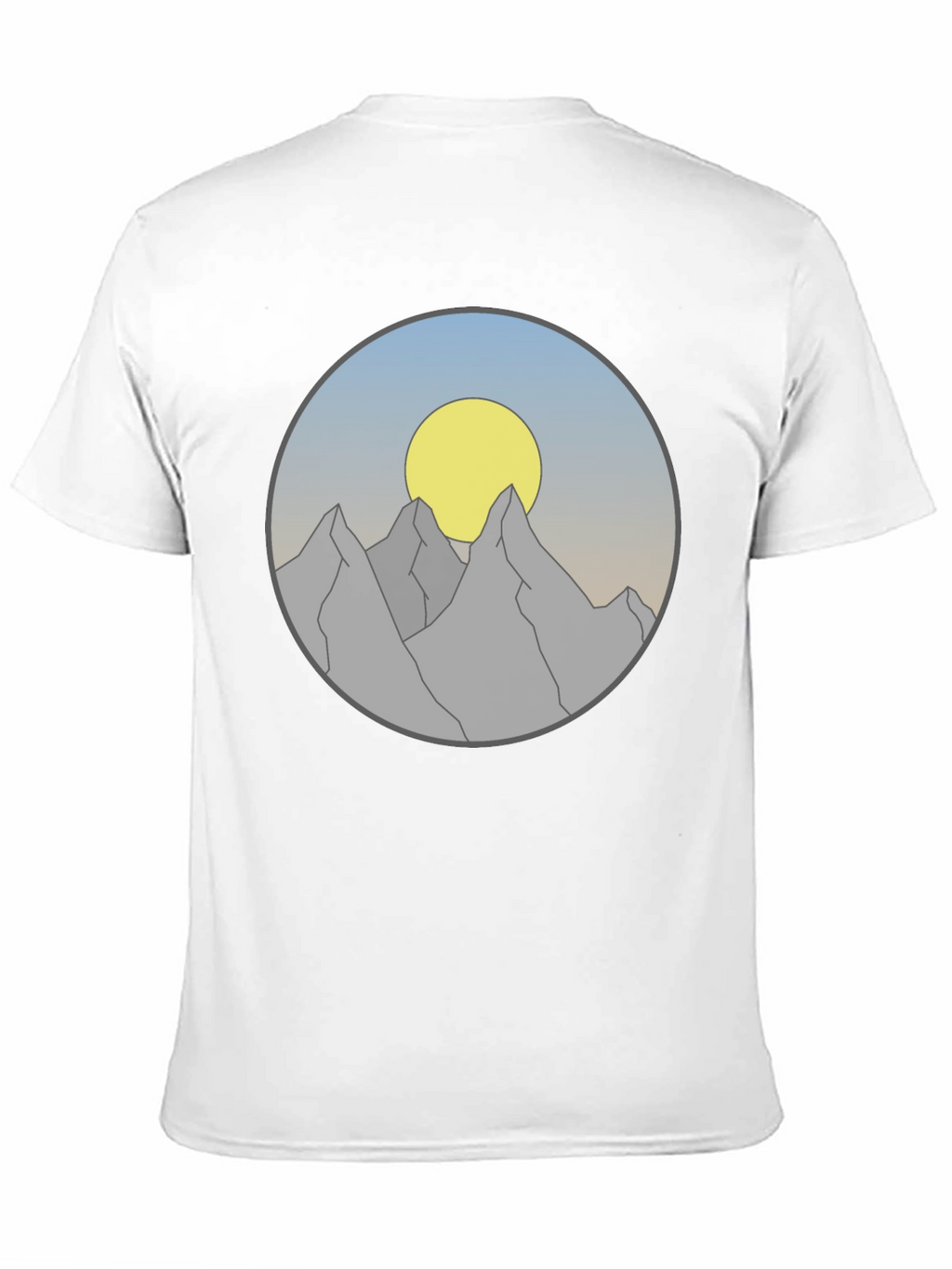 Mountain Sunset Graphic Tee - Adventure Awaits!