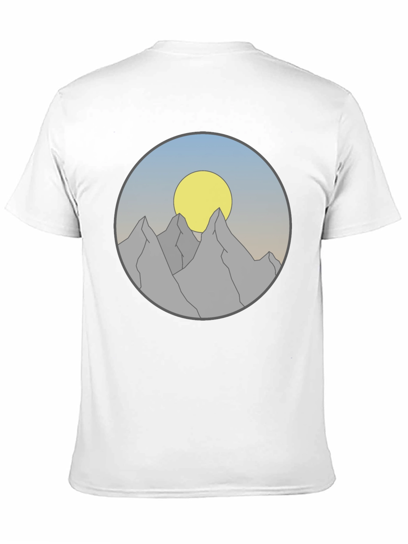 Mountain Sunset Graphic Tee - Adventure Awaits!