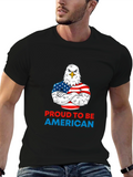 Patriotic Eagle T-Shirt - Proud American Apparel
