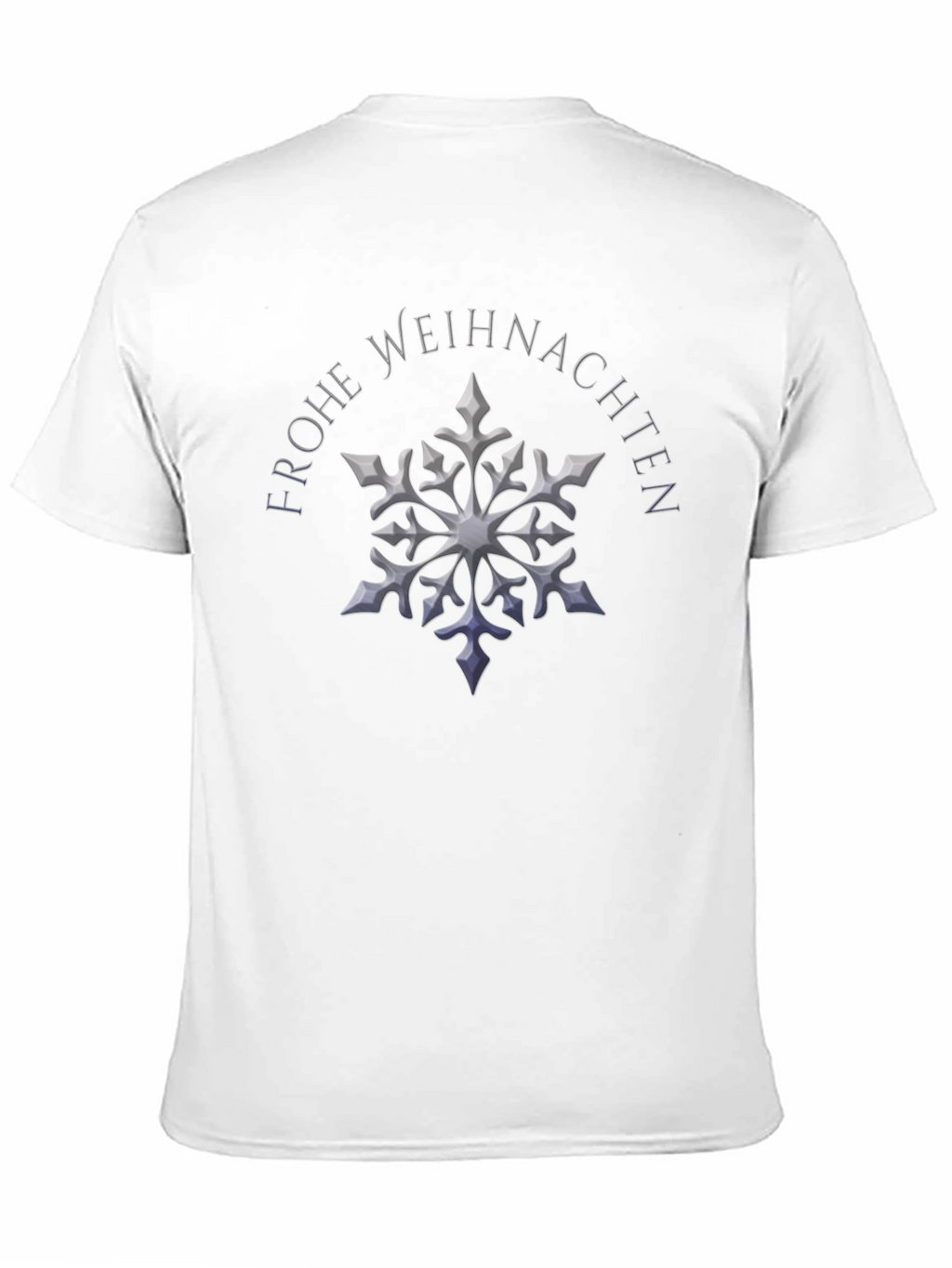 Frohe Weihnachten Snowflake Holiday T-Shirt