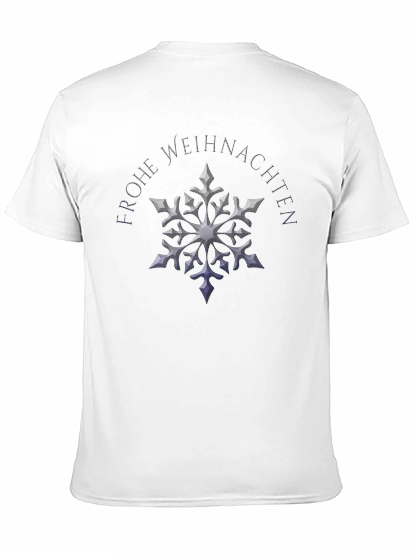 Frohe Weihnachten Snowflake Holiday T-Shirt