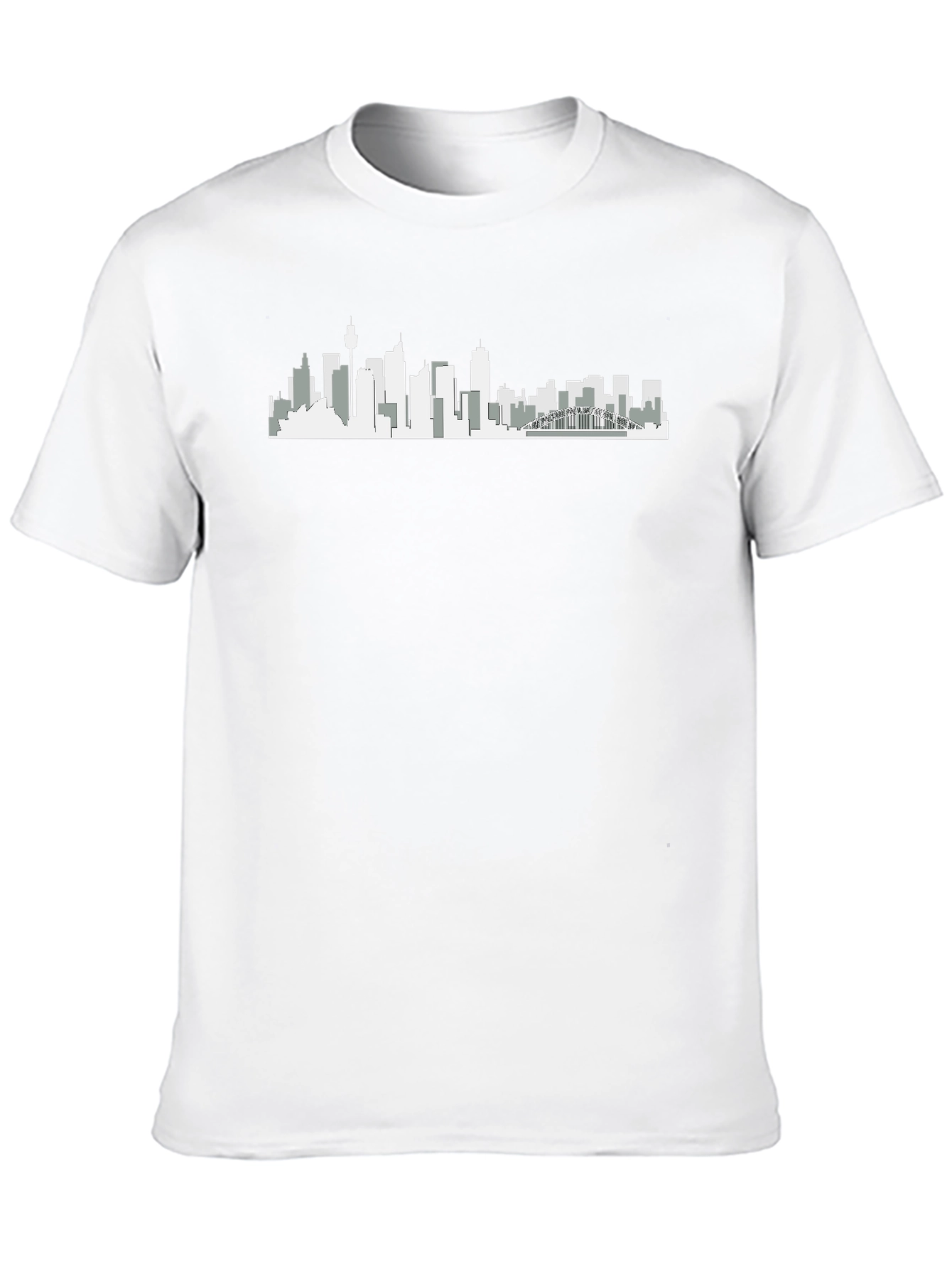 Skyline Graphic Tee - Mens Black T-Shirt