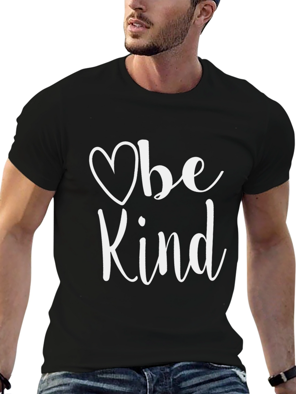 Be Kind T-Shirt - Heart Graphic Tee