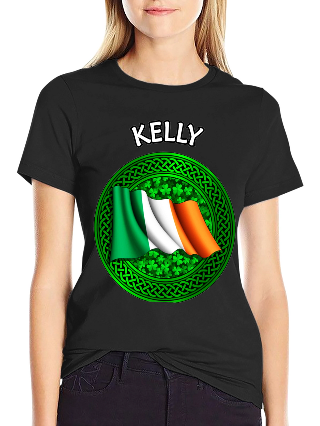 Irish Flag Kelly St. Patricks Day T-Shirt