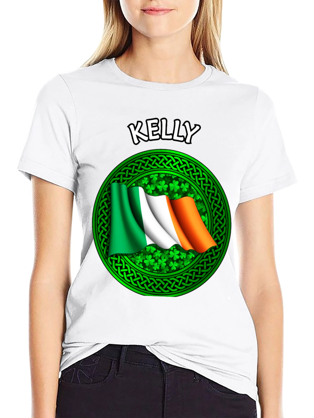 Irish Flag Kelly St. Patricks Day T-Shirt