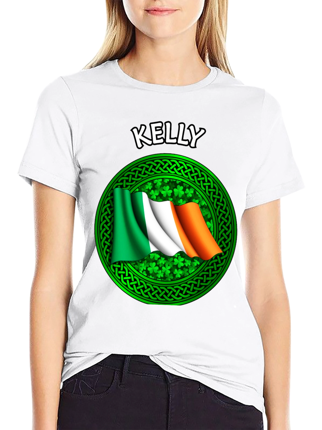 Irish Flag Kelly St. Patricks Day T-Shirt