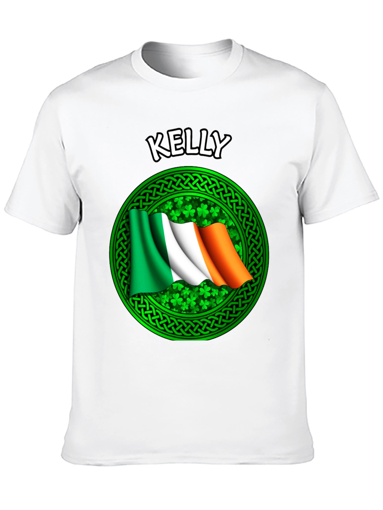 Irish Flag Kelly St. Patricks Day T-Shirt