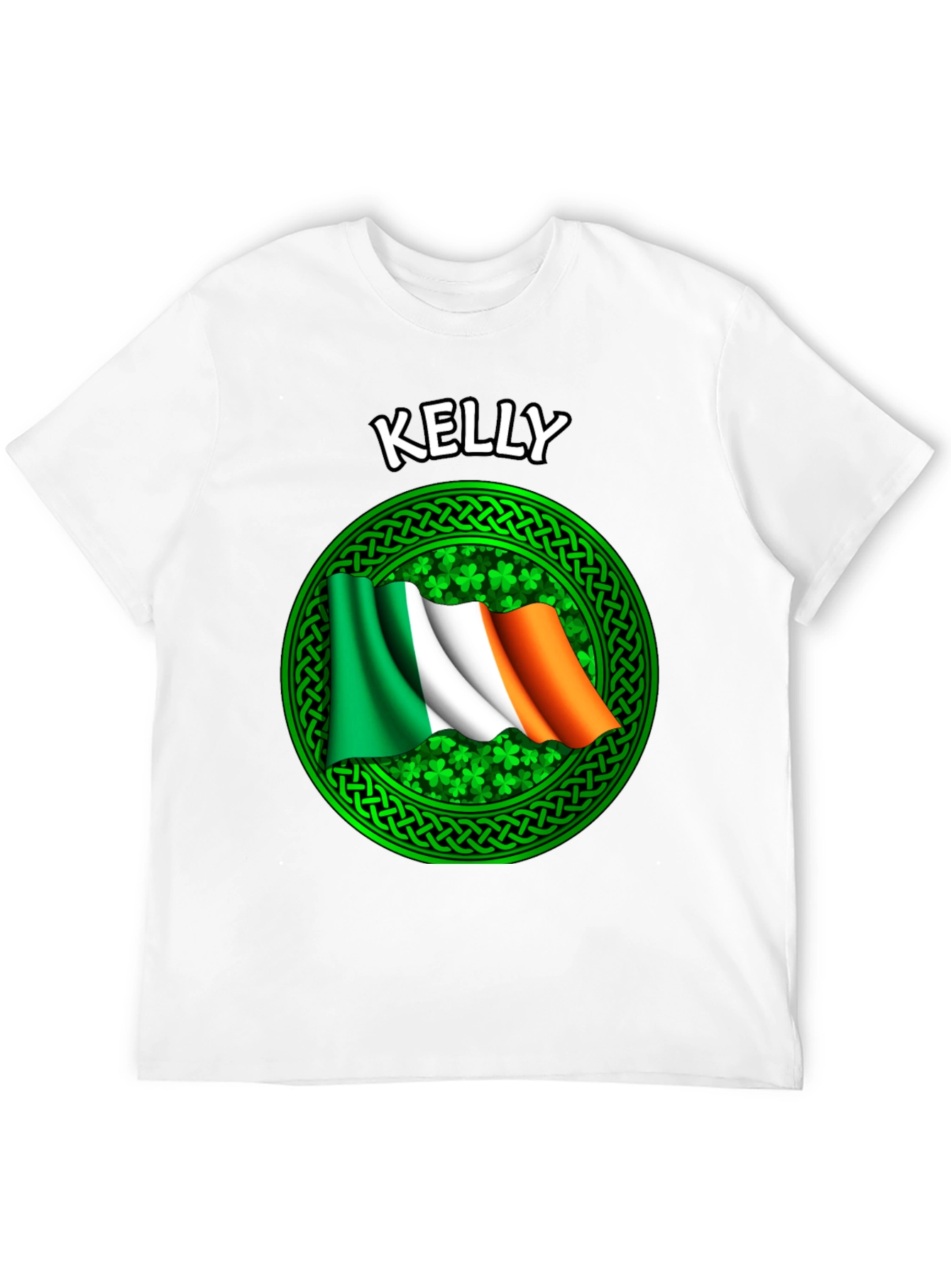 Irish Flag Kelly St. Patricks Day T-Shirt