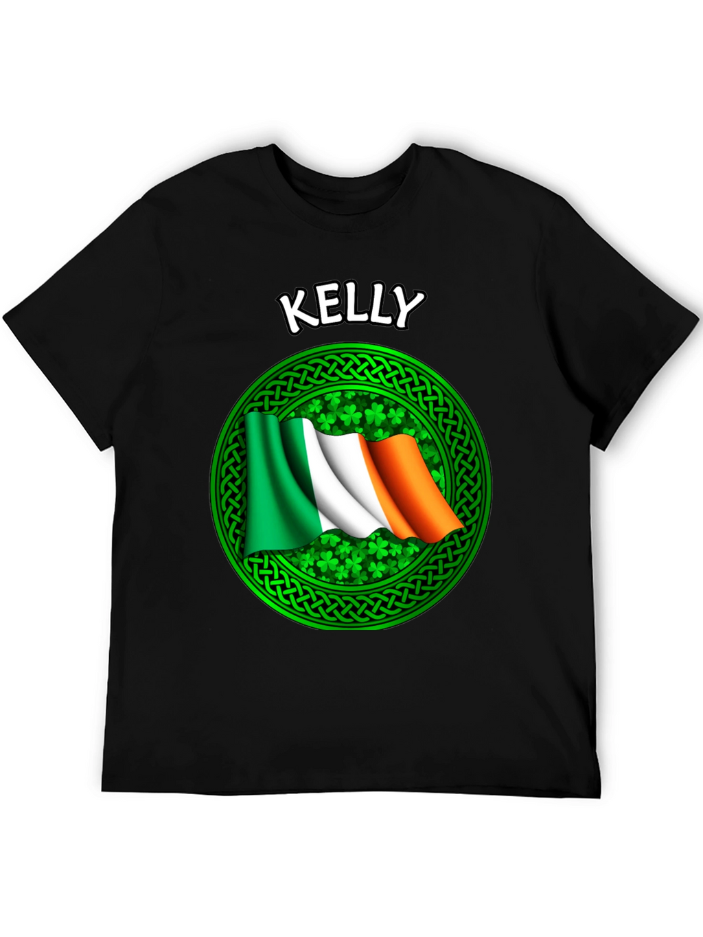 Irish Flag Kelly St. Patricks Day T-Shirt