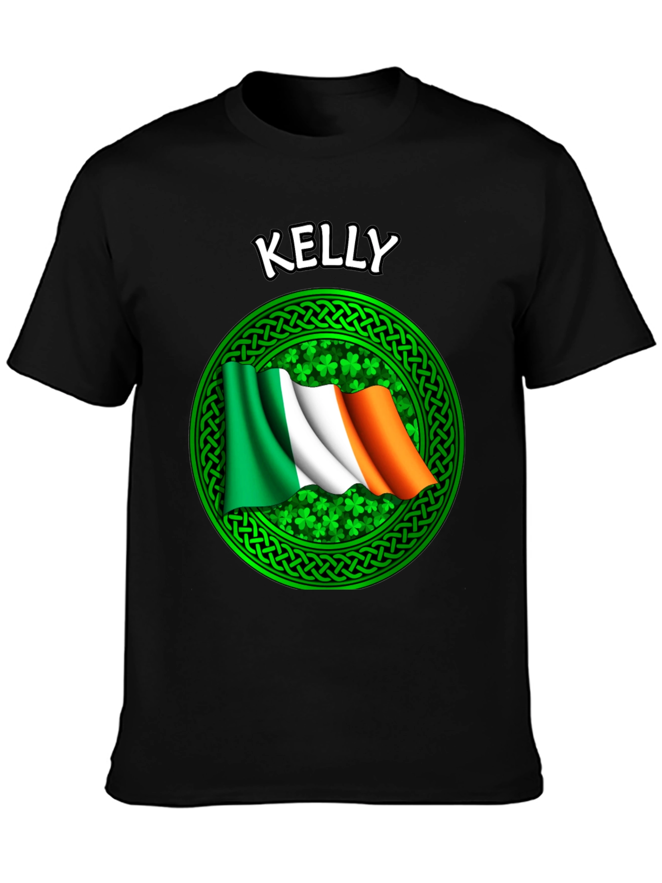 Irish Flag Kelly St. Patricks Day T-Shirt