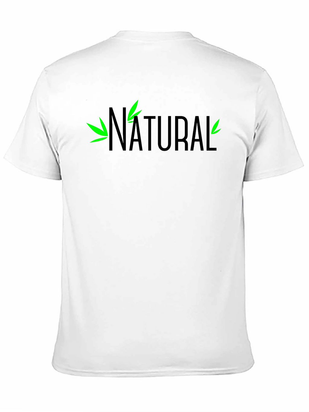 Natural Graphic T-Shirt - Black Tee