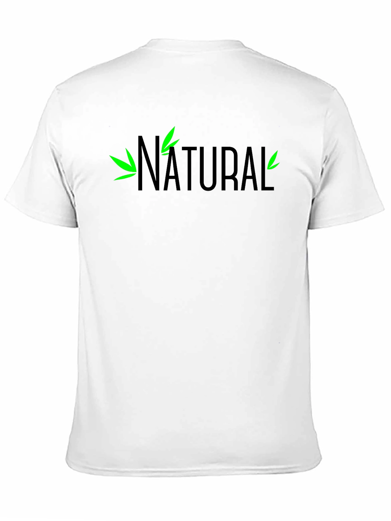 Natural Graphic T-Shirt - Black Tee
