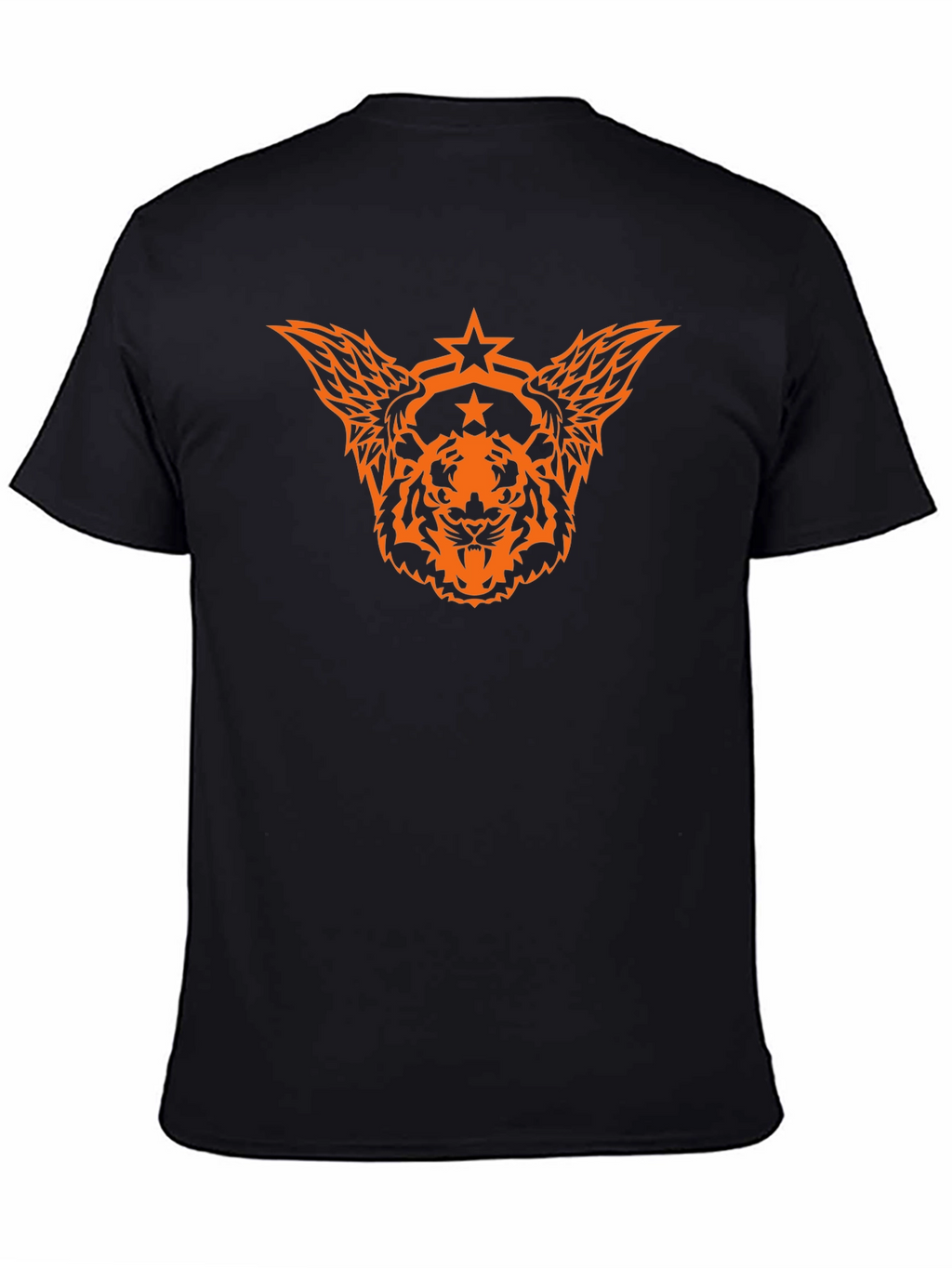 Tiger Star Graphic Black T-Shirt