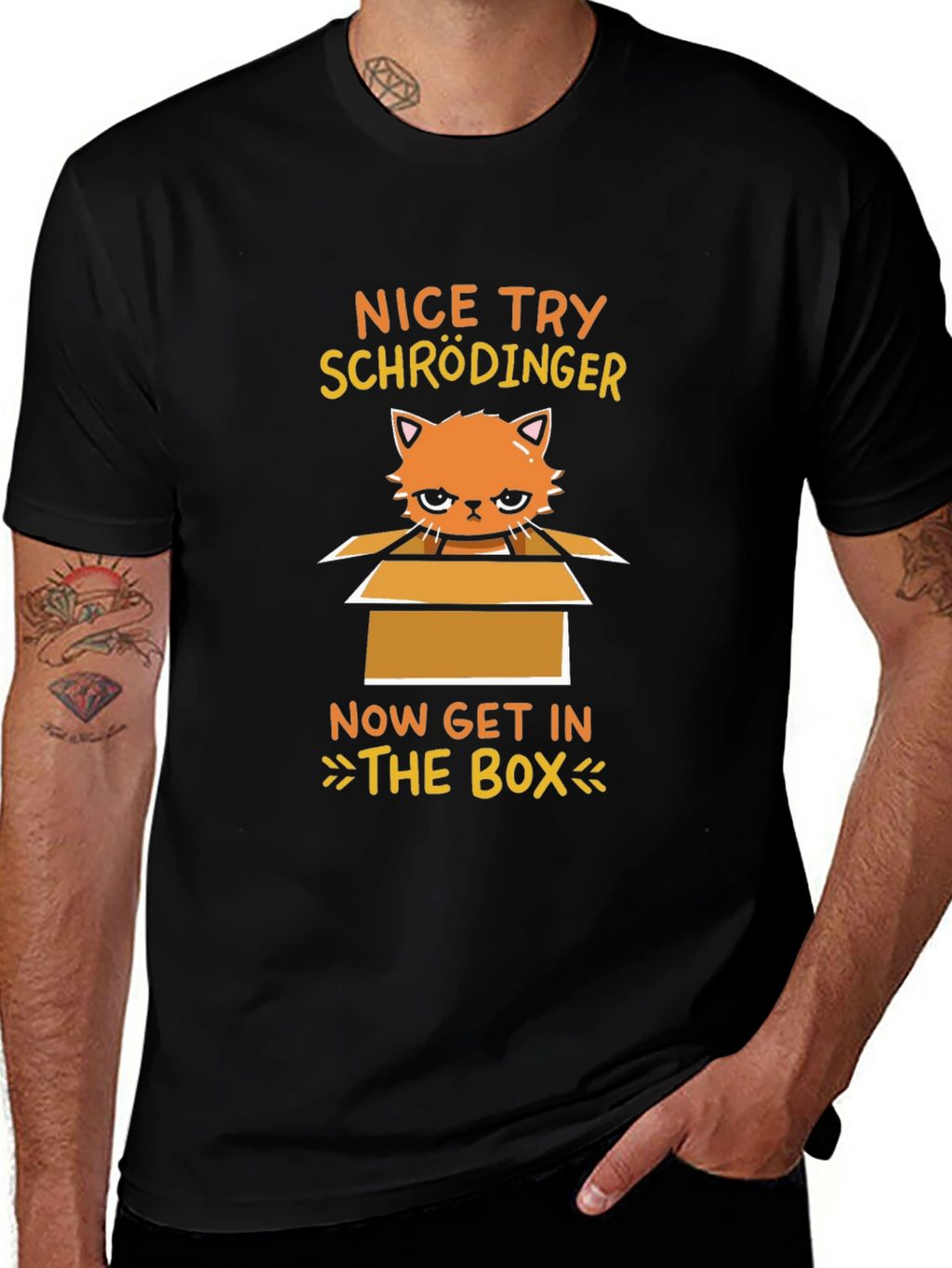 Schrödingers Cat T-Shirt: Funny Science Tee