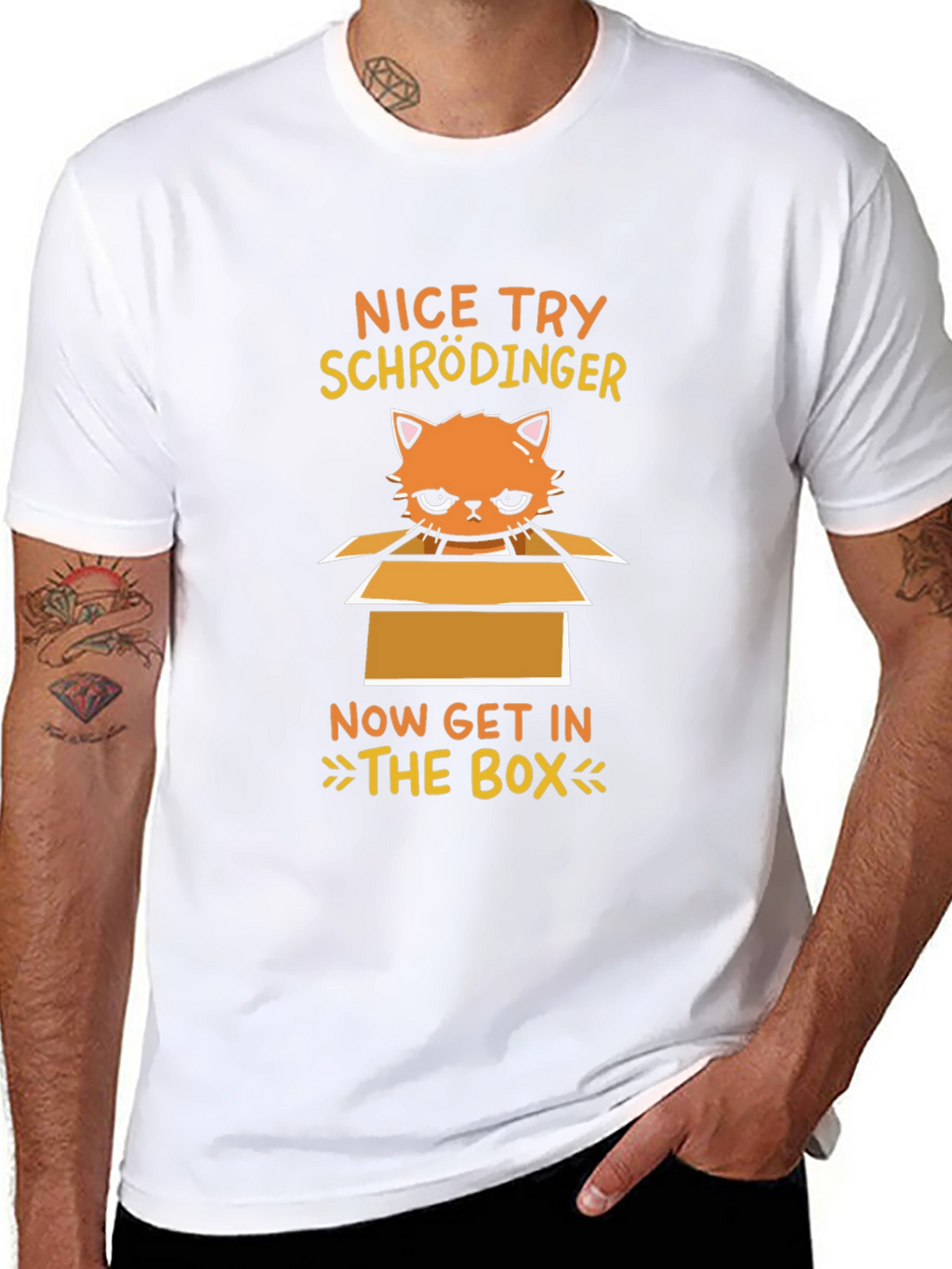 Schrödingers Cat T-Shirt: Funny Science Tee