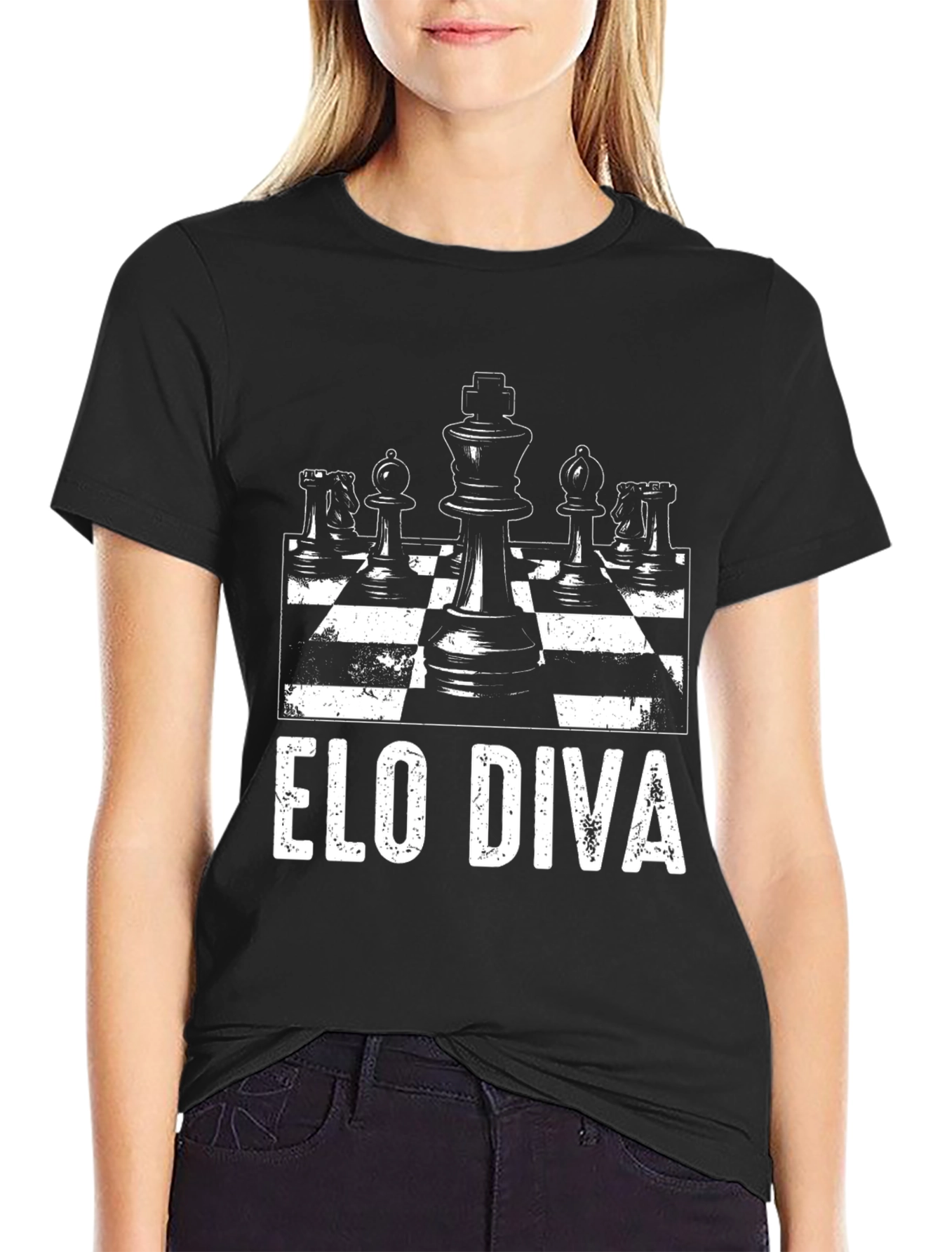 ELO DIVA Chess T-Shirt