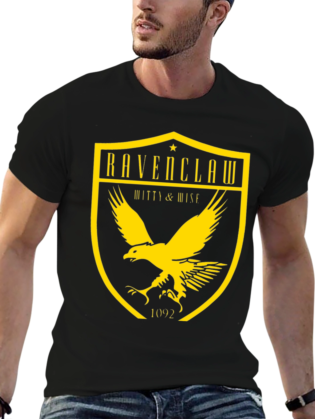 Ravenclaw Crest T-Shirt - Witty and Wise Tee