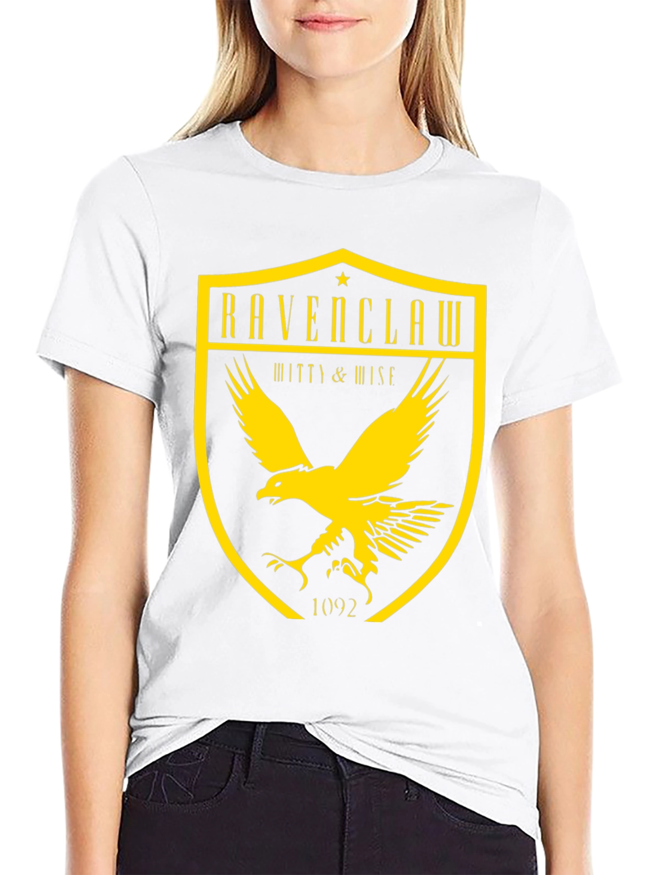 Ravenclaw Crest T-Shirt - Witty and Wise Tee