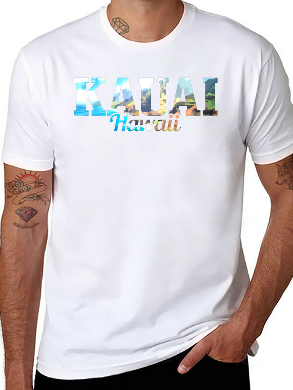 Kauai Hawaii Graphic T-Shirt