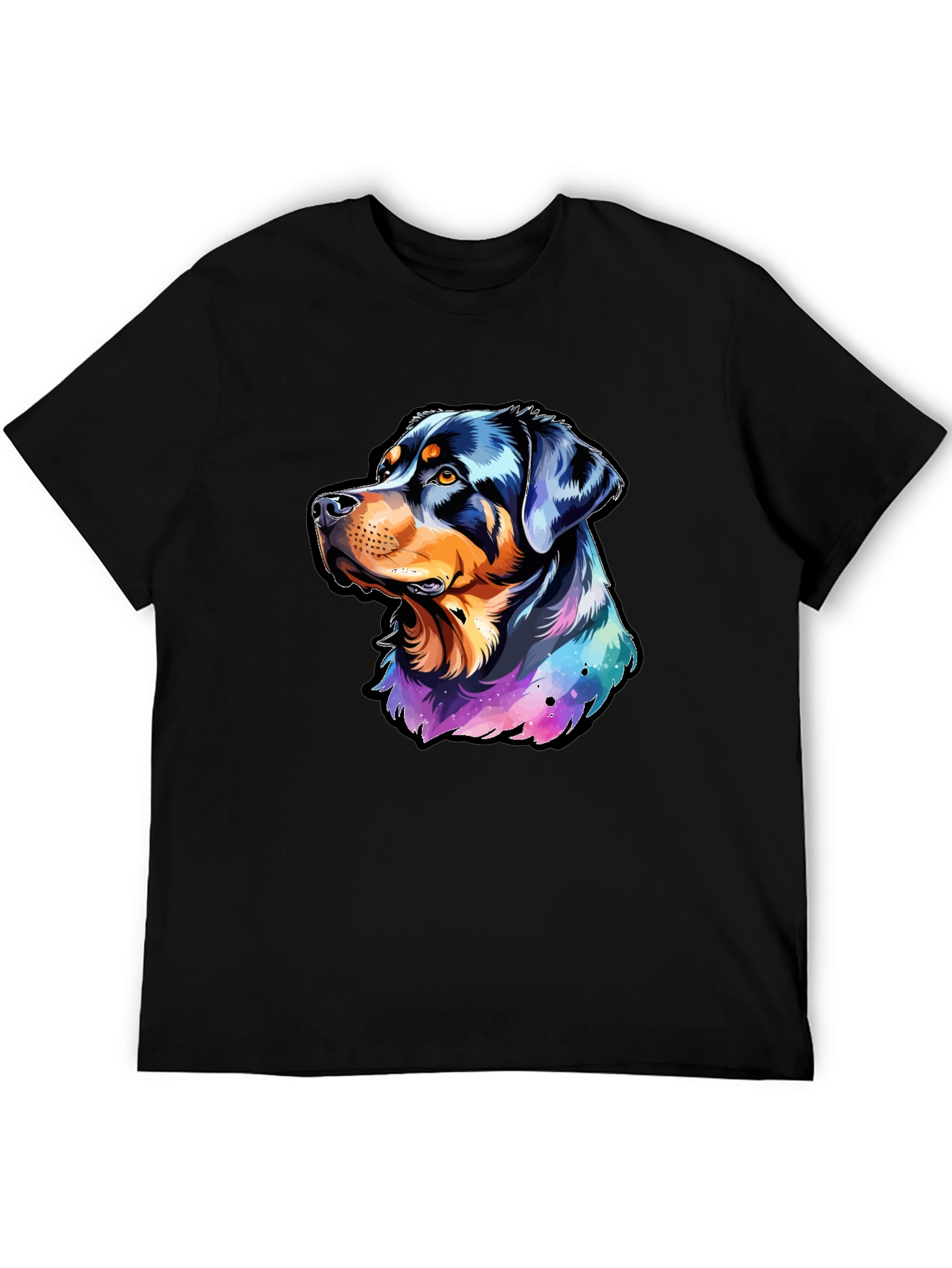 Rottweiler Galaxy T-Shirt - Dog Lovers Dream!