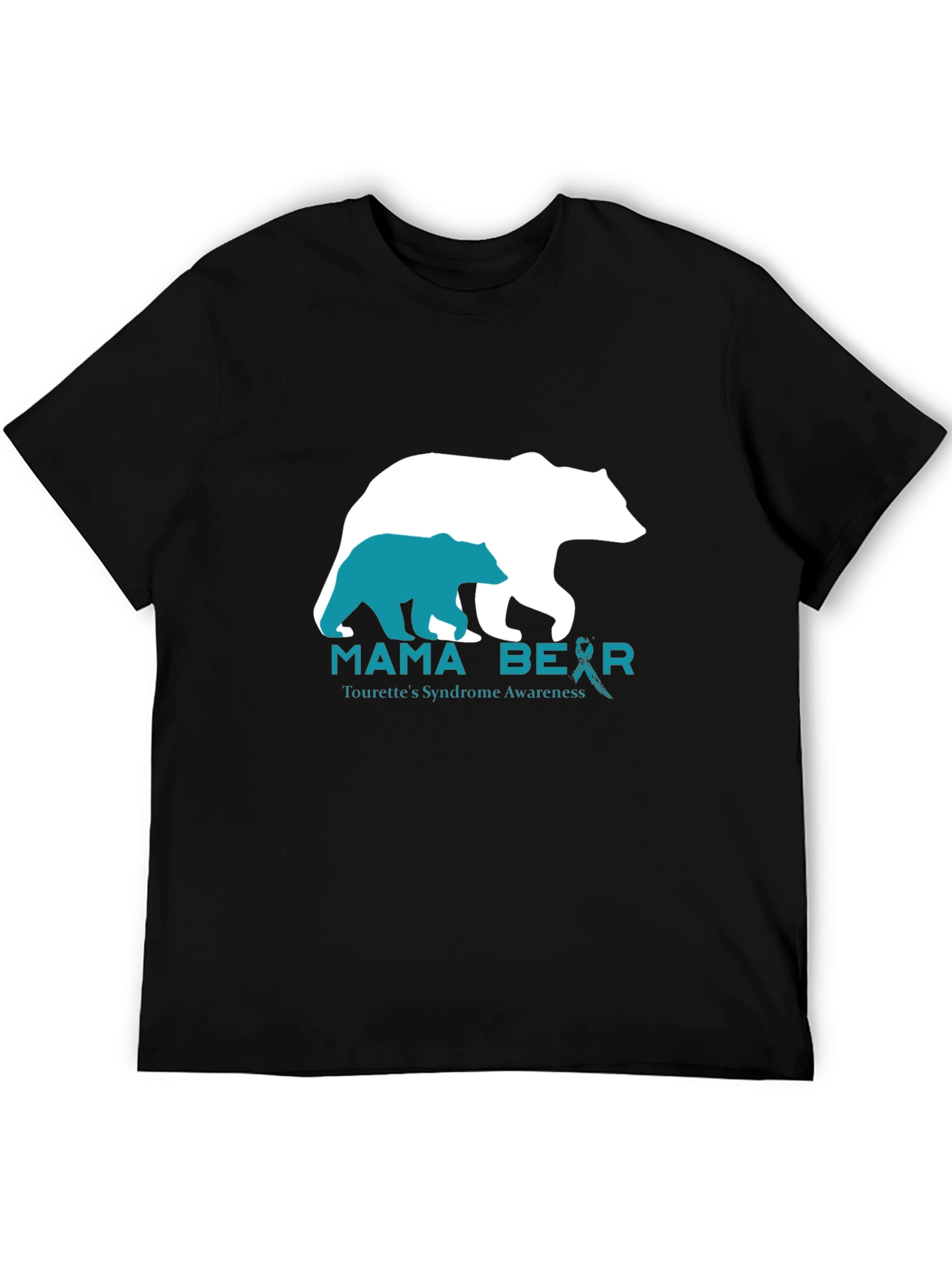 Mama Bear Tourettes Syndrome Awareness T-Shirt