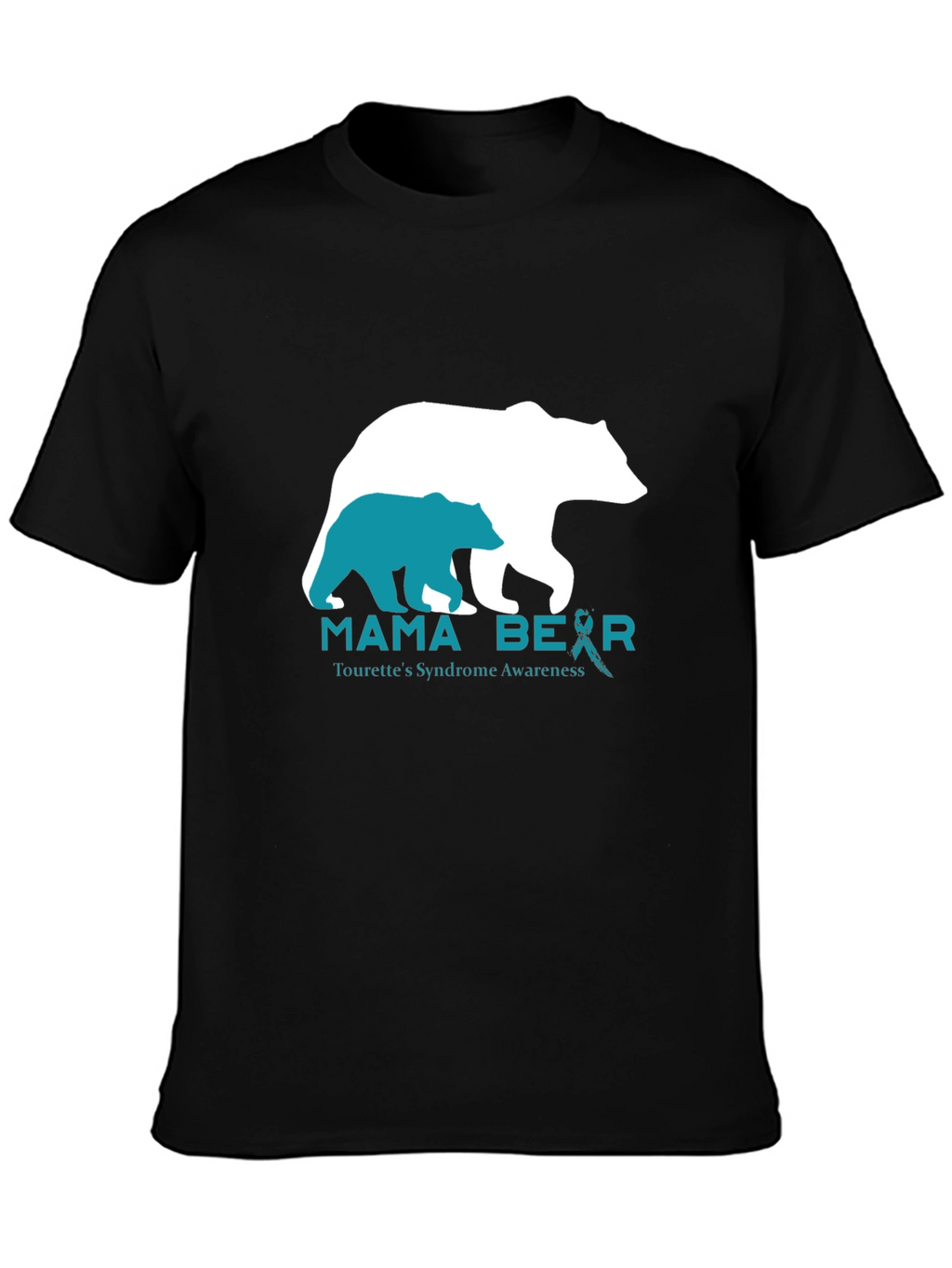 Mama Bear Tourettes Syndrome Awareness T-Shirt