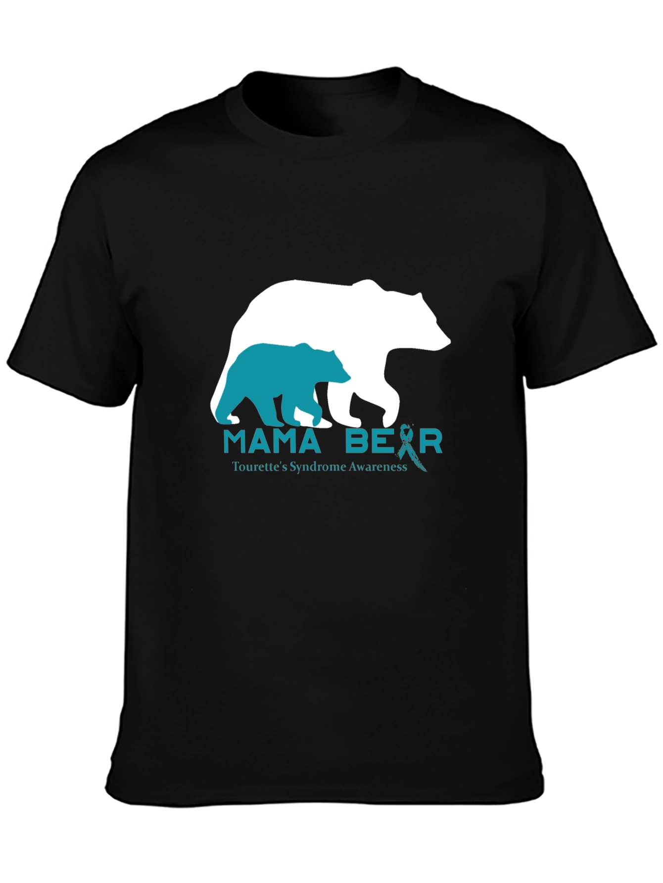 Mama Bear Tourettes Syndrome Awareness T-Shirt