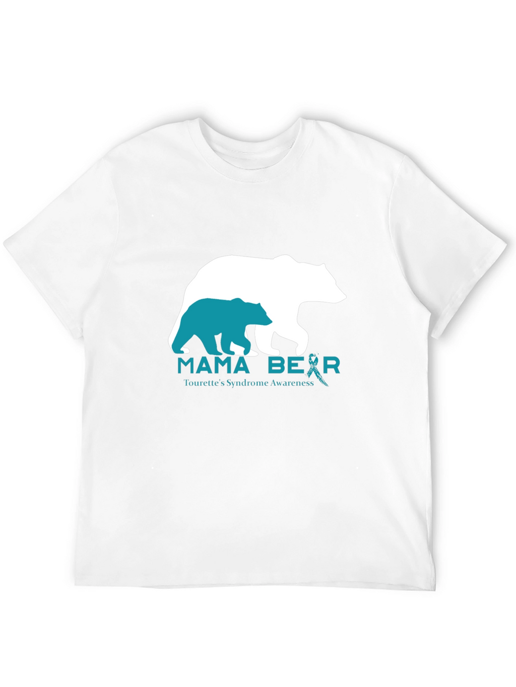 Mama Bear Tourettes Syndrome Awareness T-Shirt