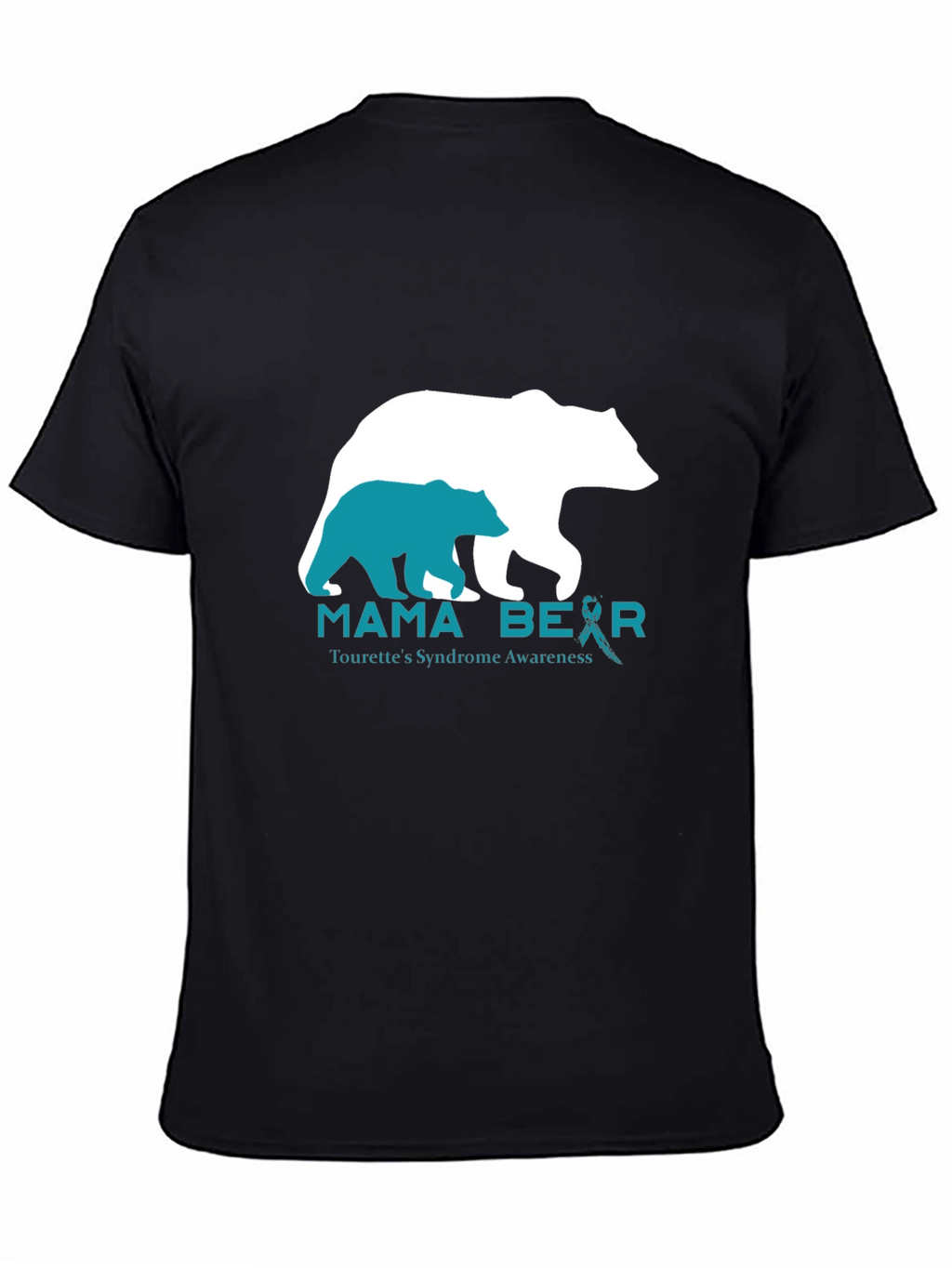 Mama Bear Tourettes Syndrome Awareness T-Shirt