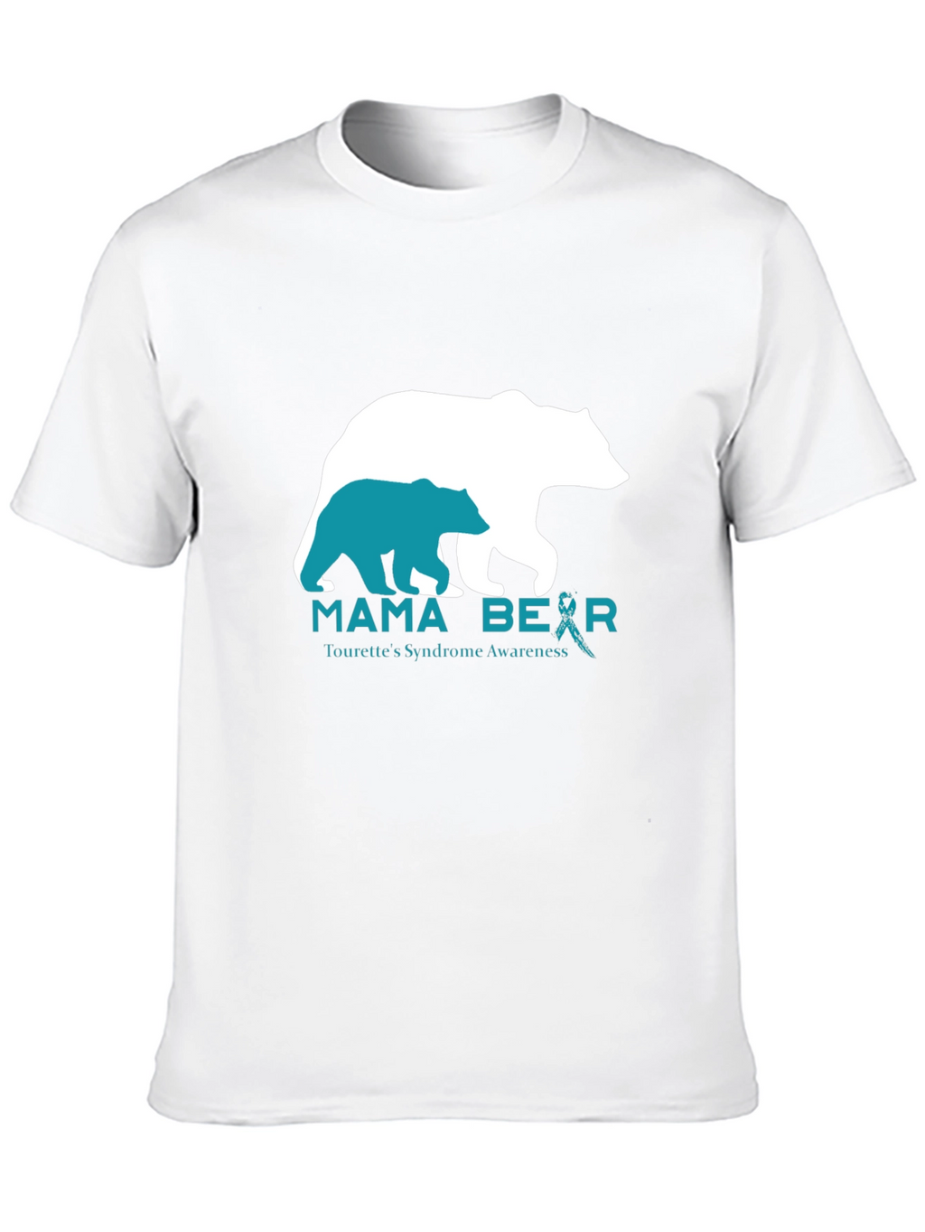 Mama Bear Tourettes Syndrome Awareness T-Shirt