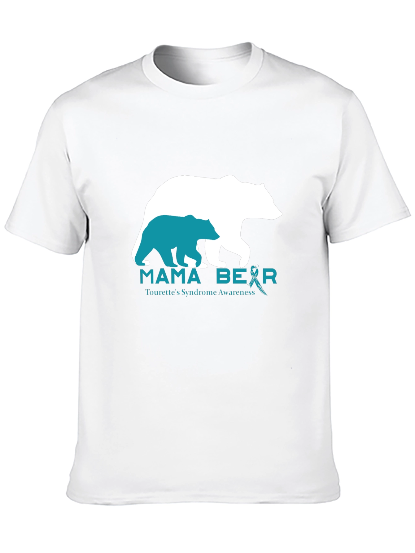 Mama Bear Tourettes Syndrome Awareness T-Shirt