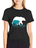 Mama Bear Tourettes Syndrome Awareness T-Shirt