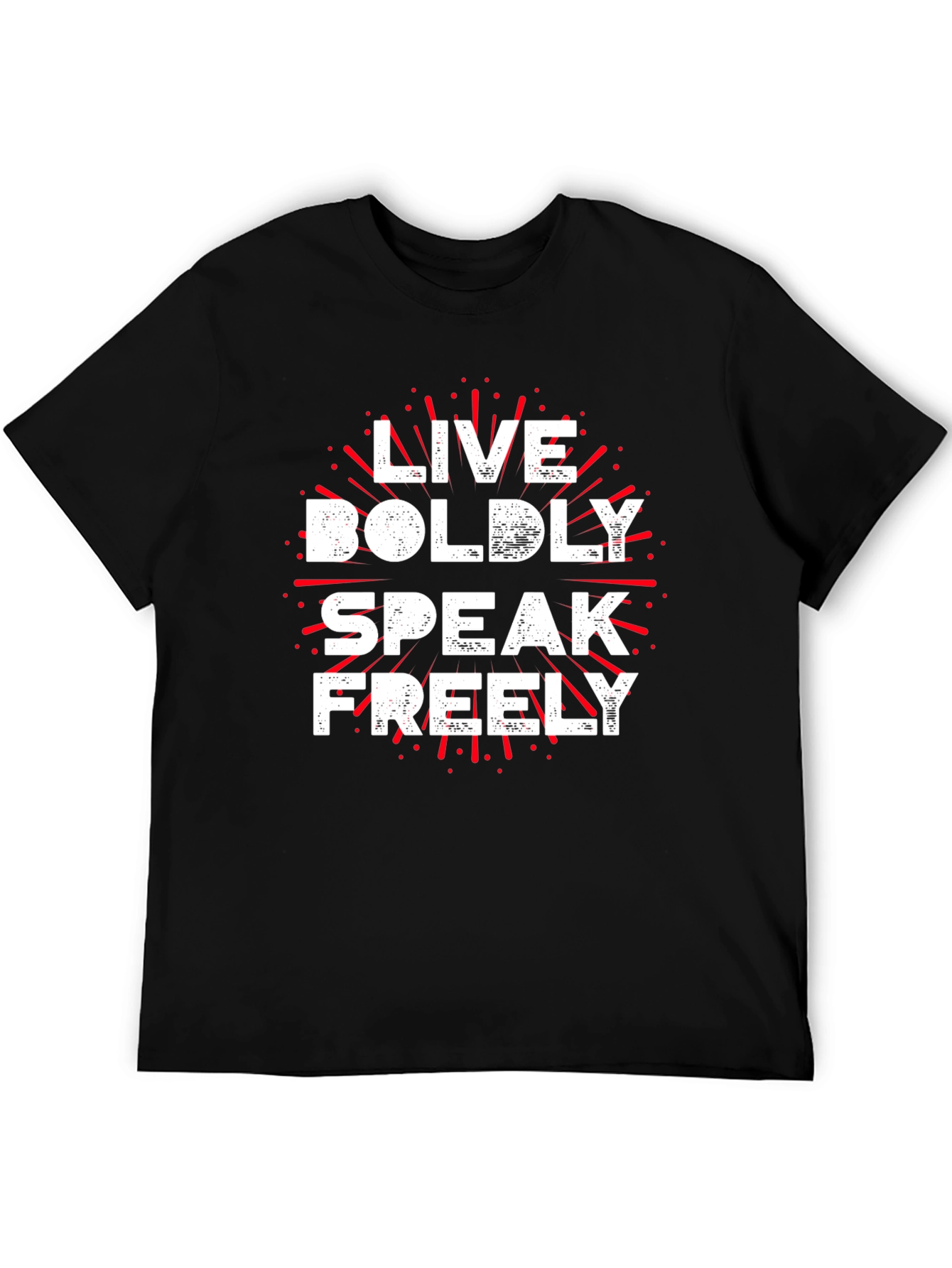 Live Boldly Speak Freely Graphic Tee
