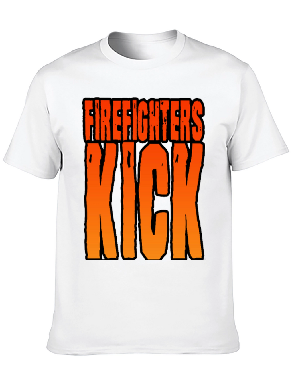 Firefighters Kick T-Shirt - Bold Graphic Tee