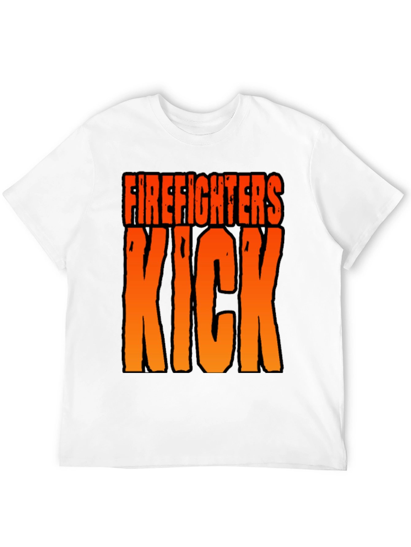 Firefighters Kick T-Shirt - Bold Graphic Tee