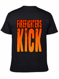 Firefighters Kick T-Shirt - Bold Graphic Tee