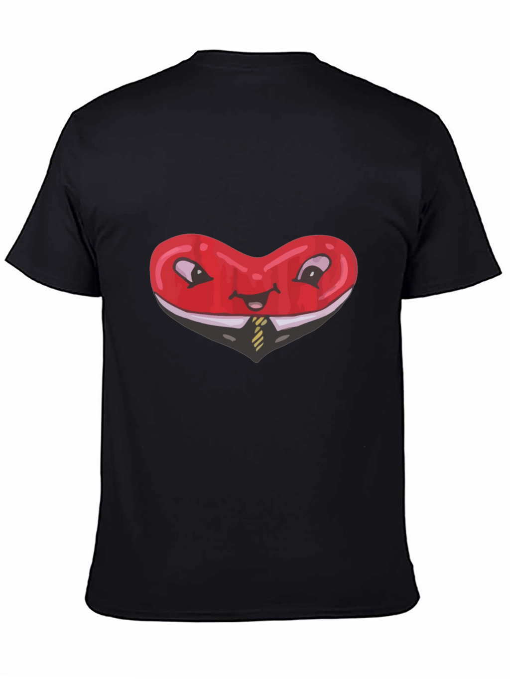Heart Business T-Shirt Funny Red Love Tee