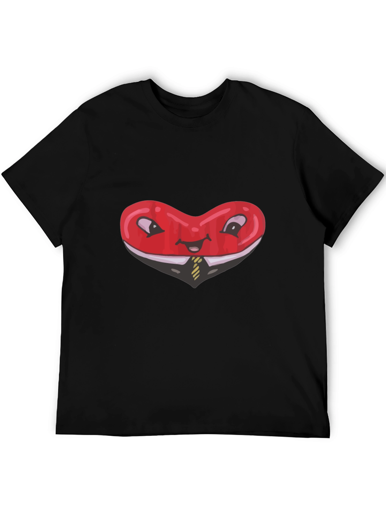 Heart Business T-Shirt Funny Red Love Tee