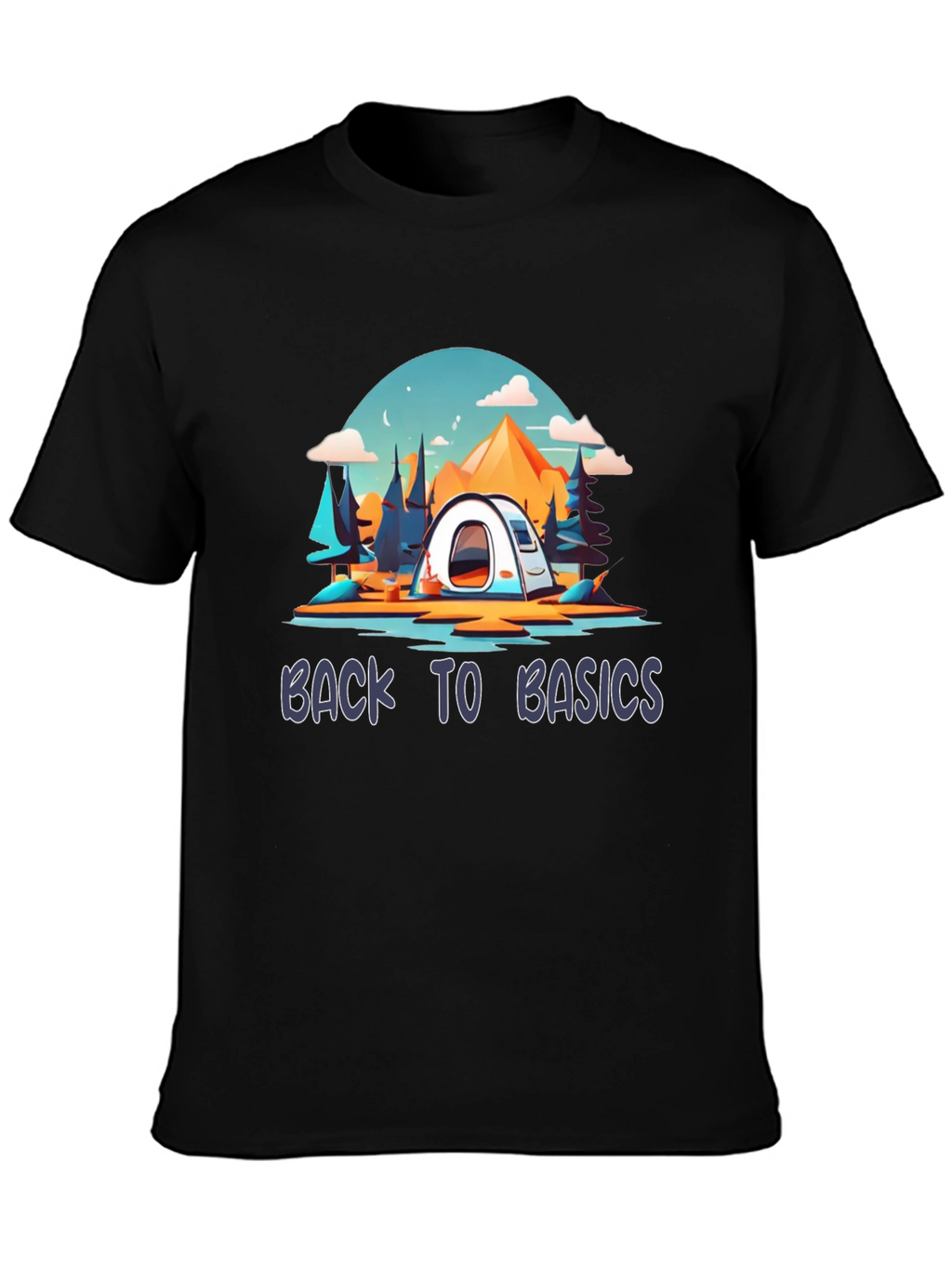 Back to Basics Camping T-Shirt