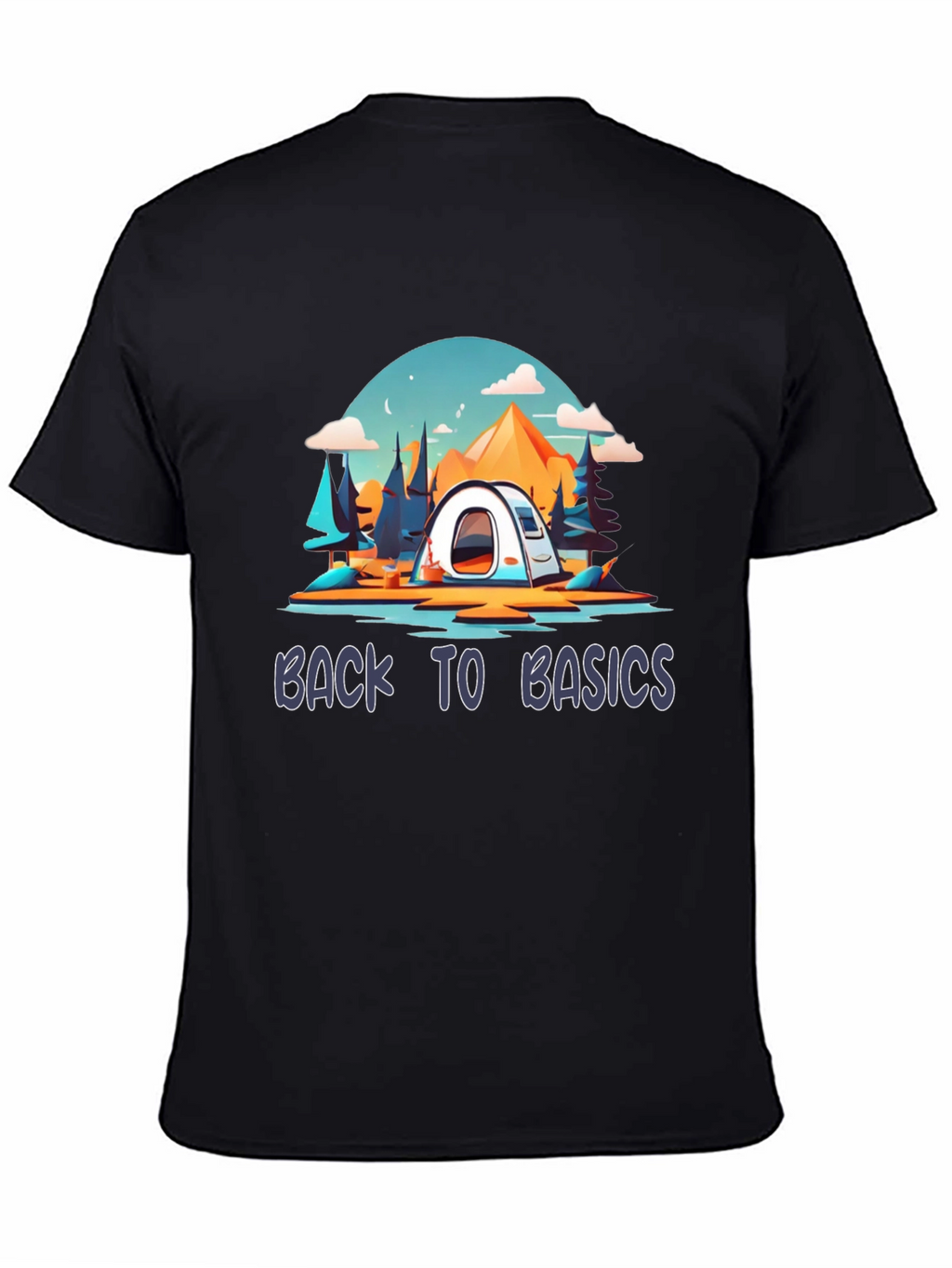 Back to Basics Camping T-Shirt