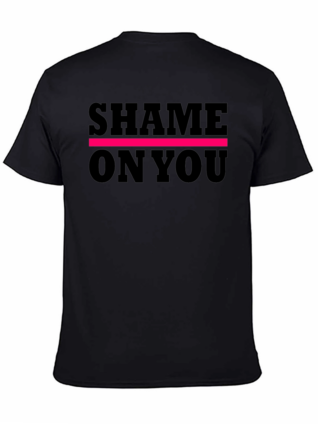 Shame On You Graphic Tee - Bold Statement Shirt