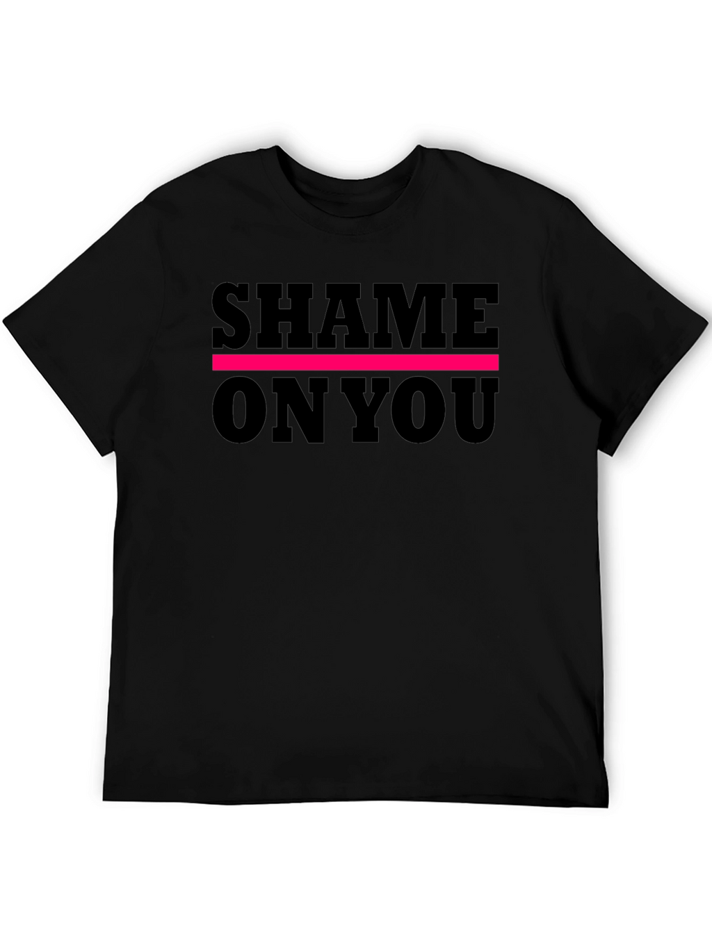 Shame On You Graphic Tee - Bold Statement Shirt