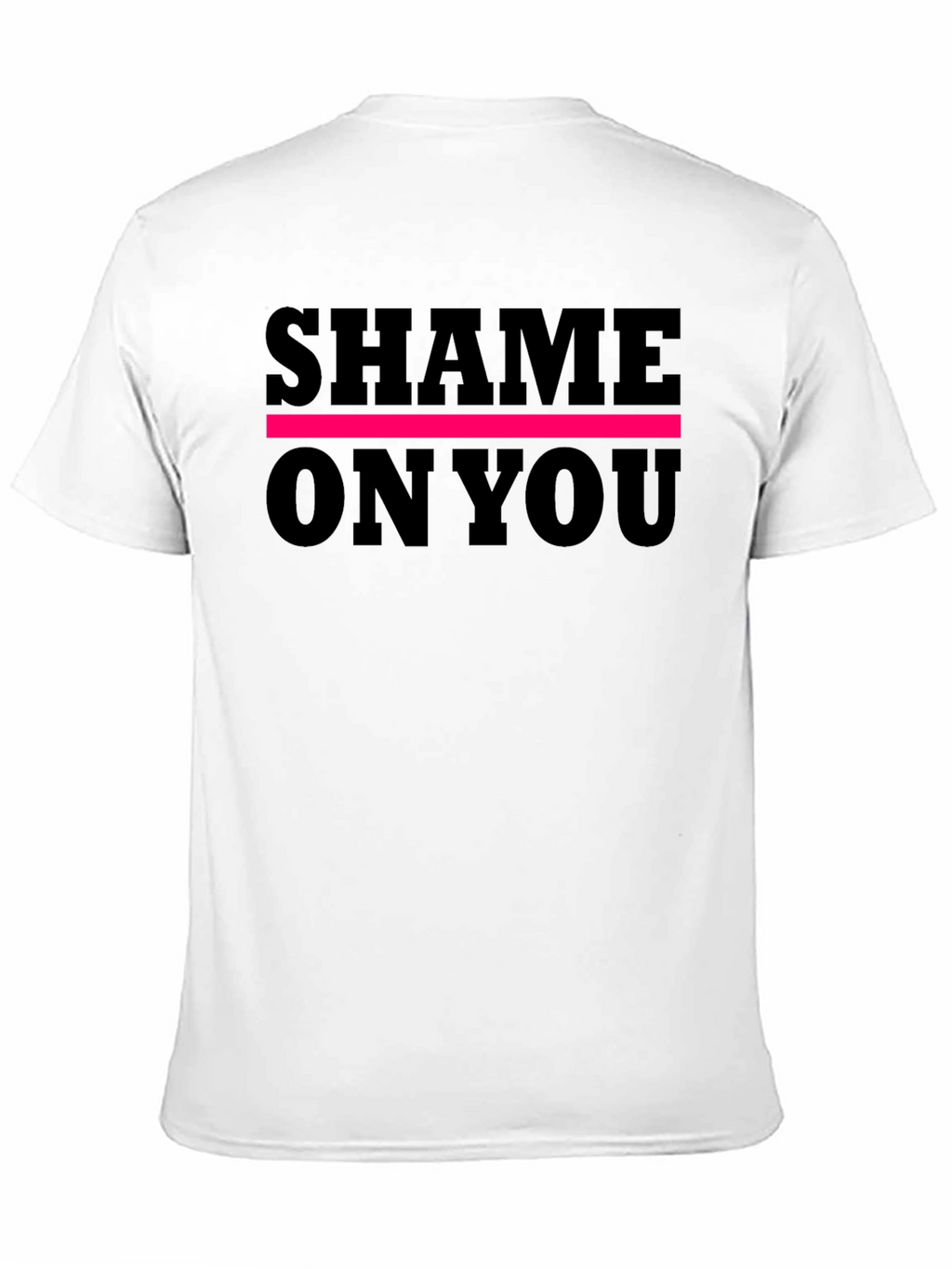 Shame On You Graphic Tee - Bold Statement Shirt