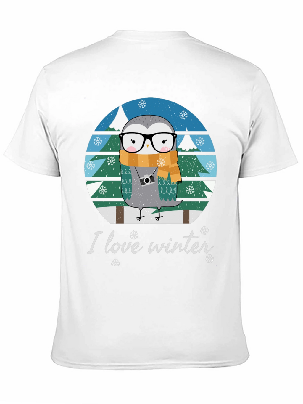 I Love Winter Owl T-Shirt