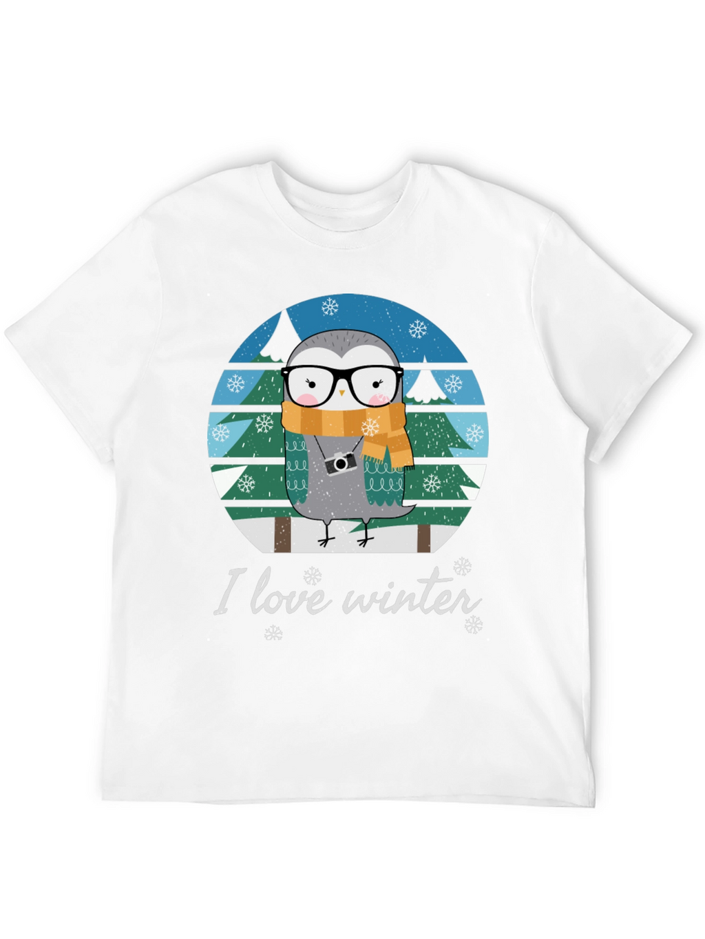 I Love Winter Owl T-Shirt
