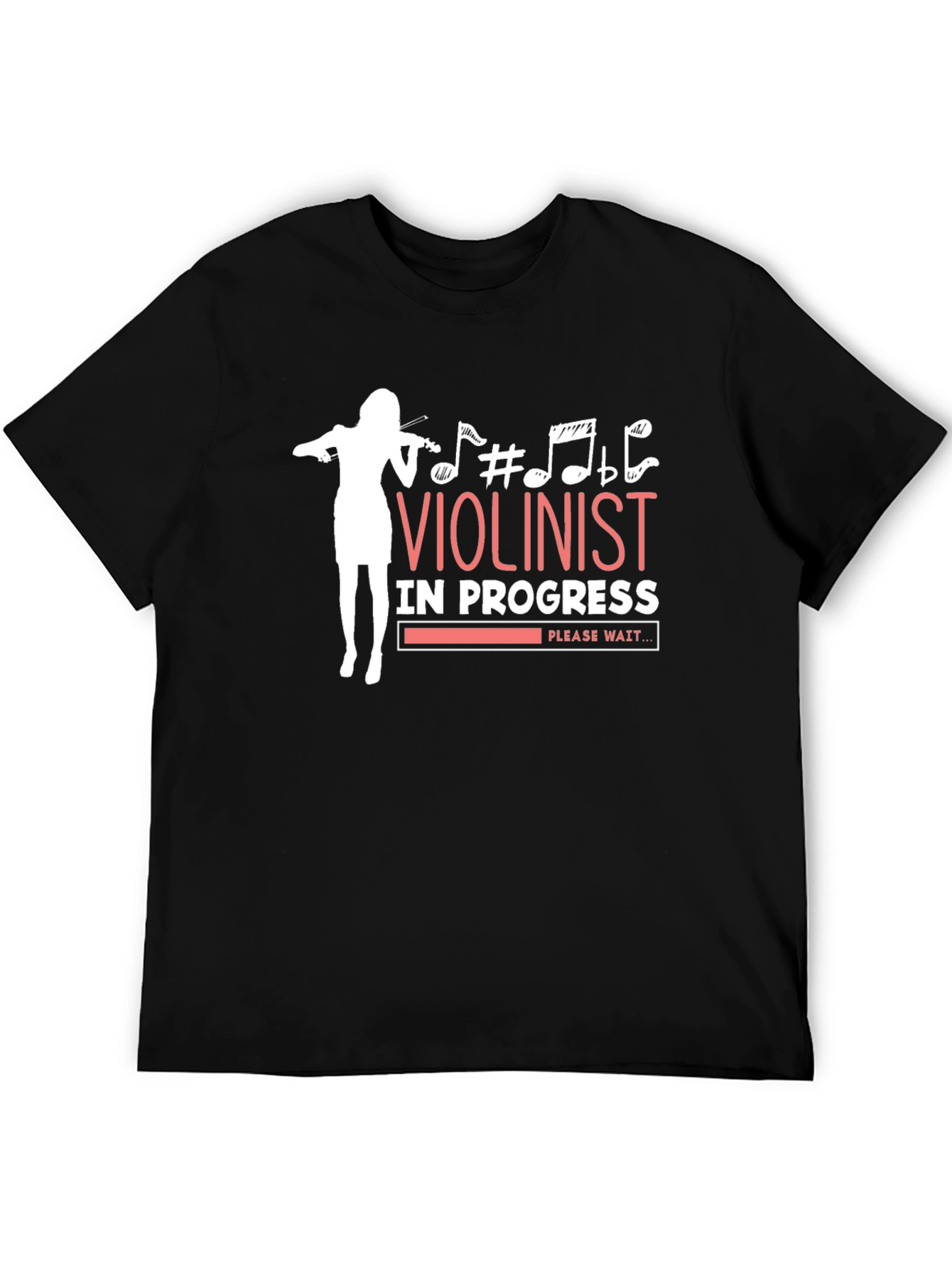Violinist in Progress T-Shirt - Music Lover Tee