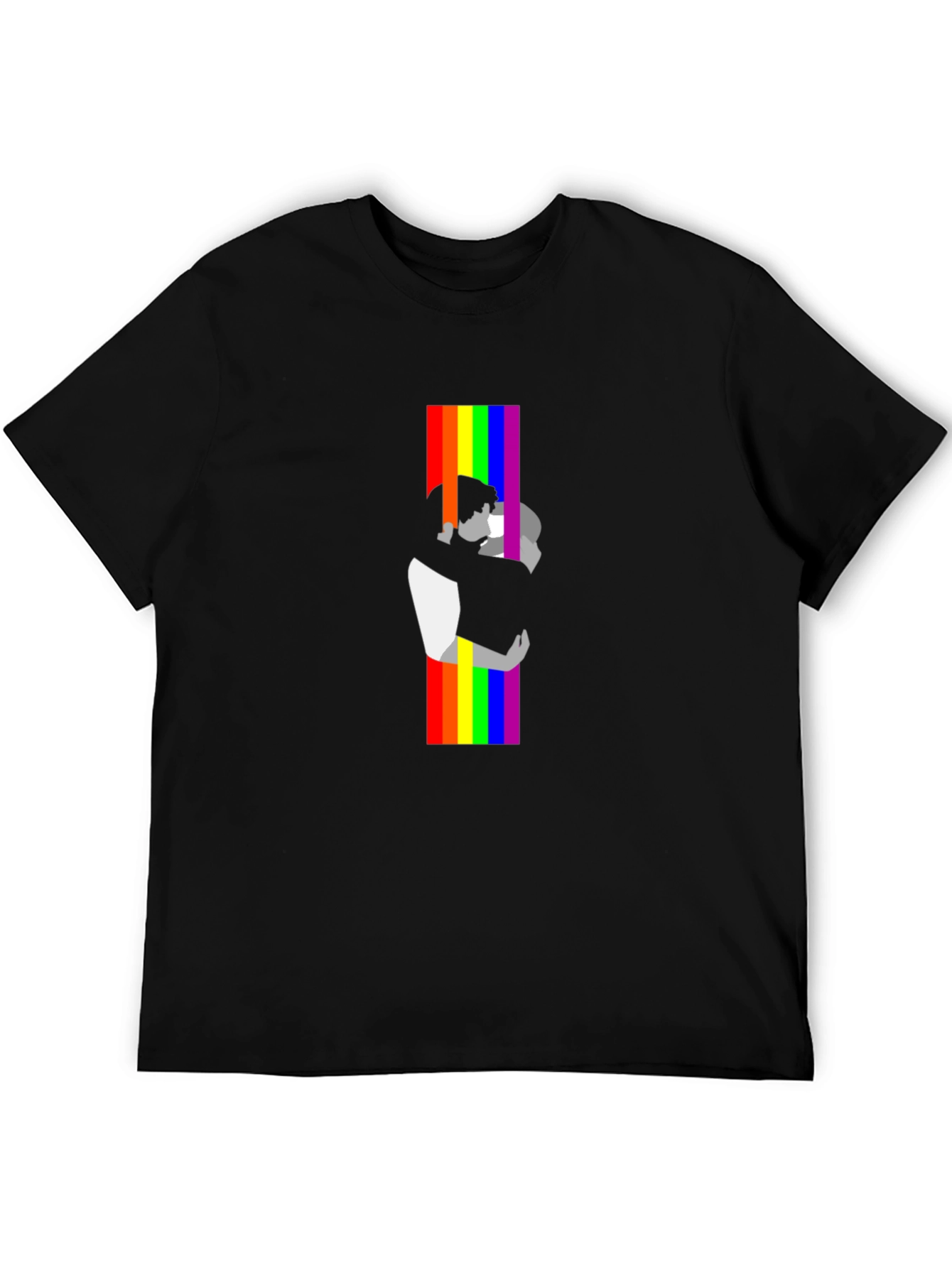 Pride Love Graphic T-Shirt - Black